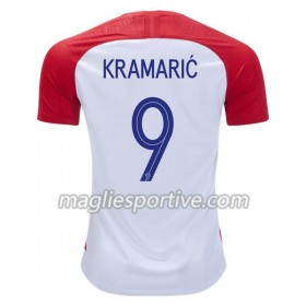 Completo Calcio Croazia Kramaric 9 Divisa Prima Mondiali 2018